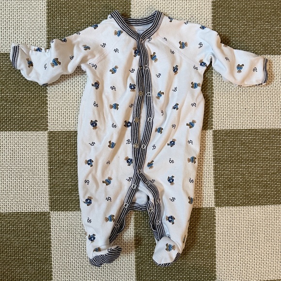 Ralph Lauren footed sleeper (0-3m) - Picture 1 of 1